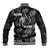 Aloha Vintage Quilt Baseball Jacket Hawaiian Seamless - Black LT7 - Polynesian Pride