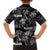 Aloha Vintage Quilt Kid Hawaiian Shirt Hawaiian Seamless - Black LT7 - Polynesian Pride