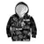 Aloha Vintage Quilt Kid Hoodie Hawaiian Seamless - Black LT7 Hoodie Black - Polynesian Pride