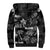 Aloha Vintage Quilt Sherpa Hoodie Hawaiian Seamless - Black LT7 - Polynesian Pride