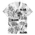 Aloha Vintage Quilt Family Matching Short Sleeve Bodycon Dress and Hawaiian Shirt Hawaiian Seamless - White LT7 Dad's Shirt - Short Sleeve White - Polynesian Pride