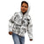 Aloha Vintage Quilt Kid Hoodie Hawaiian Seamless - White LT7 - Polynesian Pride