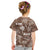 Aloha Vintage Quilt Kid T Shirt Hawaiian Seamless - Brown LT7 - Polynesian Pride