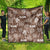 Aloha Vintage Quilt Quilt Hawaiian Seamless - Brown LT7 - Polynesian Pride