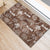 Aloha Vintage Quilt Rubber Doormat Hawaiian Seamless - Brown LT7 - Polynesian Pride