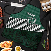 Rainbow Warriors Hawaii Personalized Palaka Apron LT7 Green - Polynesian Pride