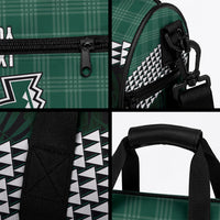 Rainbow Warriors Hawaii Personalized Palaka Duffle Bag LT7 - Polynesian Pride