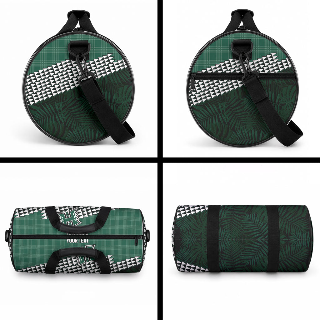 Rainbow Warriors Hawaii Personalized Palaka Duffle Bag LT7 - Polynesian Pride