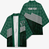 Rainbow Warriors Hawaii Personalized Palaka Kimono LT7 - Polynesian Pride