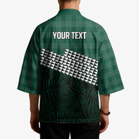 Rainbow Warriors Hawaii Personalized Palaka Kimono LT7 - Polynesian Pride