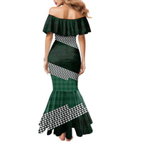 Rainbow Warriors Hawaii Personalized Palaka Mermaid Dress LT7 - Polynesian Pride