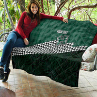 Rainbow Warriors Hawaii Personalized Palaka Quilt LT7 - Polynesian Pride