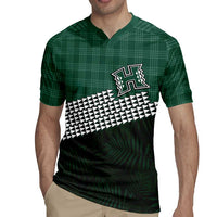 Rainbow Warriors Hawaii Personalized Palaka Rugby Jersey LT7 - Polynesian Pride