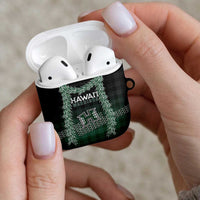 Rainbow Warriors Hawaii Palaka AirPods Case Maile Lei LT7 - Polynesian Pride