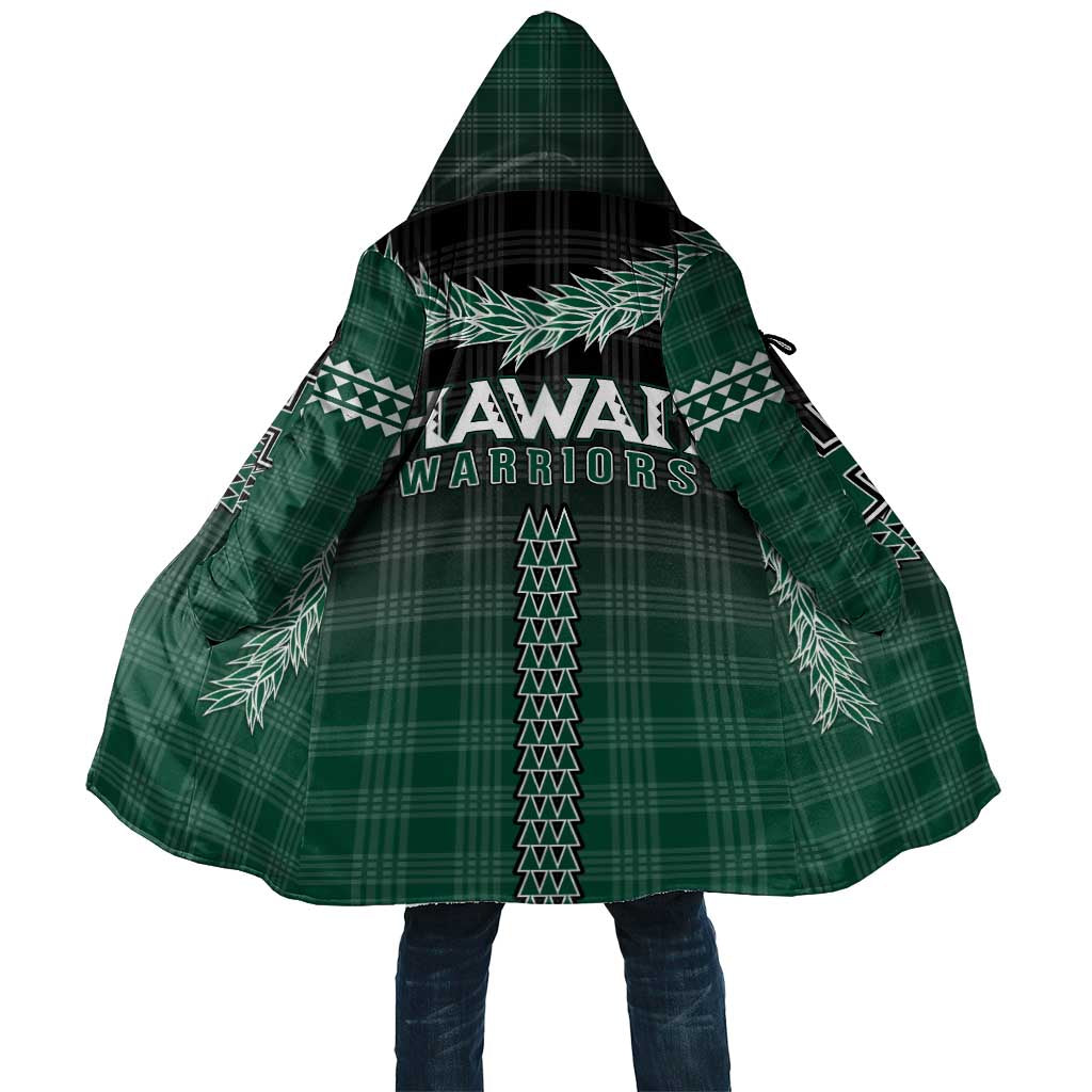 Rainbow Warriors Hawaii Palaka Cloak Maile Lei LT7 Unisex Dark Green - Polynesian Pride