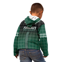 Rainbow Warriors Hawaii Palaka Kid Hoodie Maile Lei LT7 - Polynesian Pride