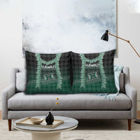 Rainbow Warriors Hawaii Palaka Pillow Cover Maile Lei LT7 - Polynesian Pride