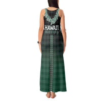 Rainbow Warriors Hawaii Palaka Tank Maxi Dress Maile Lei LT7 - Polynesian Pride
