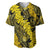 Hawaii Oahu Ilima Lei Baseball Jersey LT7 Yellow - Polynesian Pride