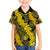 Hawaii Oahu Ilima Lei Family Matching Puletasi and Hawaiian Shirt LT7 Son's Shirt Yellow - Polynesian Pride