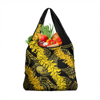 Hawaii Oahu Ilima Lei Grocery Bag LT7 1-pack One Size Yellow - Polynesian Pride