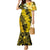 Hawaii Oahu Ilima Lei Mermaid Dress LT7 Women Yellow - Polynesian Pride