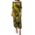 Hawaii Oahu Ilima Lei Puletasi LT7 Long Dress Yellow - Polynesian Pride