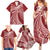 Tonga Independence Day Family Matching Summer Maxi Dress and Hawaiian Shirt Tongatapu Lion Ngatu Motifs