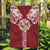 Tonga Independence Day Garden Flag Tongatapu Lion Ngatu Motifs