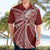 Tonga Independence Day Hawaiian Shirt Tongatapu Lion Ngatu Motifs