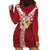 Tonga Independence Day Hoodie Dress Tongatapu Lion Ngatu Motifs