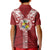 Tonga Independence Day Kid Polo Shirt Tongatapu Lion Ngatu Motifs