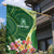 Fiji Ballantine Memorial High School Personalised Garden Flag Masi Tapa Mix Plumeria