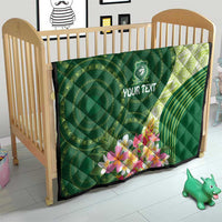 Fiji Ballantine Memorial High School Personalised Quilt Masi Tapa Mix Plumeria LT7 - Polynesian Pride