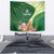 Fiji Ballantine Memorial High School Personalised Tapestry Masi Tapa Mix Plumeria