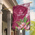 Fiji Adi Cakobau School Personalised Garden Flag Masi Tapa Mix Plumeria