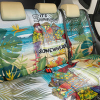 It's 5 o'clock Somewhere Back Car Seat Cover Beach Party LT7 - Polynesian Pride