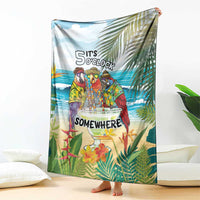 It's 5 o'clock Somewhere Blanket Beach Party LT7 - Polynesian Pride