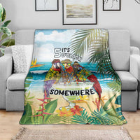 It's 5 o'clock Somewhere Blanket Beach Party LT7 - Polynesian Pride