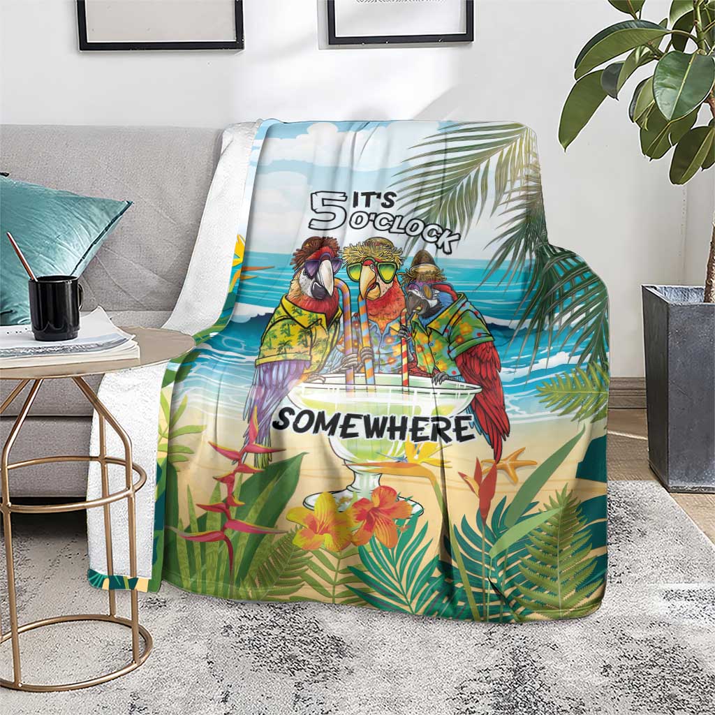 It's 5 o'clock Somewhere Blanket Beach Party LT7 - Polynesian Pride