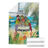 It's 5 o'clock Somewhere Blanket Beach Party LT7 - Polynesian Pride