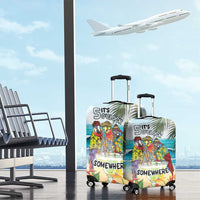 It's 5 o'clock Somewhere Luggage Cover Beach Party LT7 - Polynesian Pride