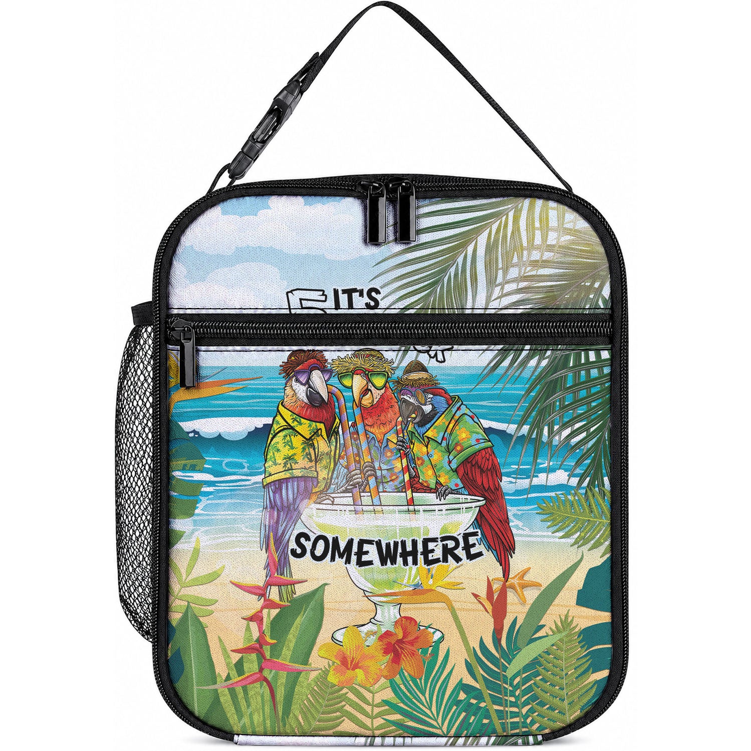 It's 5 o'clock Somewhere Lunch Bag Beach Party