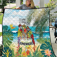 It's 5 o'clock Somewhere Quilt Beach Party LT7 Colorful - Polynesian Pride