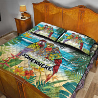 It's 5 o'clock Somewhere Quilt Bed Set Beach Party LT7 - Polynesian Pride