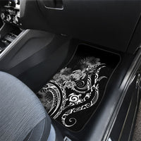 Aloha Hawaii Turtles Floral Car Mats Obsidian Glaze LT7 - Polynesian Pride