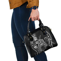 Aloha Hawaii Turtles Floral Shoulder Handbag Obsidian Glaze LT7 - Polynesian Pride