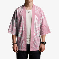 Aloha Hawaii Turtles Floral Kimono Pink Marbles Glaze LT7 - Polynesian Pride