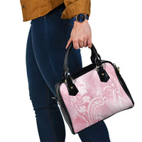 Aloha Hawaii Turtles Floral Shoulder Handbag Pink Marbles Glaze LT7 - Polynesian Pride