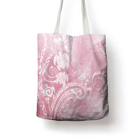 Aloha Hawaii Turtles Floral Tote Bag Pink Marbles Glaze LT7 - Polynesian Pride